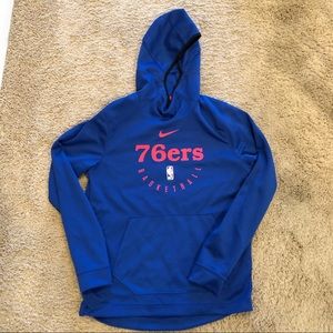 Nike Blue 76ers Hoodie - M